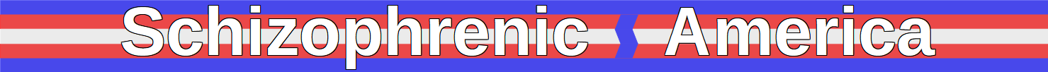 Schizophrenic America page banner